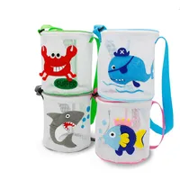 Kid'S Medium PVC Animal Underwater World Vacation Zipper Beach Bag main image 1