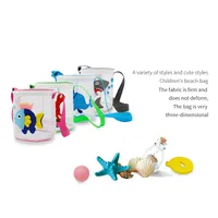 Kid'S Medium PVC Animal Underwater World Vacation Zipper Beach Bag main image 2