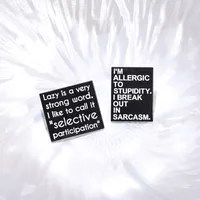 Cartoon Style Cute Cowboy Style Lips Letter Alloy Stamping Stoving Varnish Plating Unisex Brooches main image 6