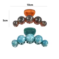 Women's Simple Style Classic Style Color Block Plastic Resin Handmade Hair Claws main image 5