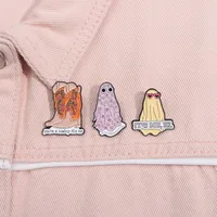 Cartoon Style Cute Cowboy Style Letter Flower Boots Alloy Stamping Stoving Varnish Plating Unisex Brooches main image 3