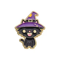 Cartoon Style Cat Alloy Plating Unisex Brooches sku image 23