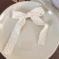Women's Preppy Style Simple Style Bow Knot Cloth Bowknot Hair Clip main image 5