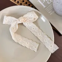 Women's Preppy Style Simple Style Bow Knot Cloth Bowknot Hair Clip main image 4
