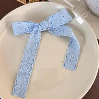 Women's Preppy Style Simple Style Bow Knot Cloth Bowknot Hair Clip main image 2