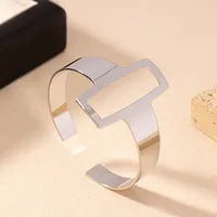 Basic Simple Style Classic Style Geometric Solid Color Iron Women's Bangle main image 4