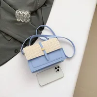 Women's Medium Pu Leather Color Block Basic Classic Style Flip Cover Crossbody Bag main image 3