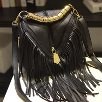 Vintage Style Classic Style Solid Color Pu Leather Women's sku image 2