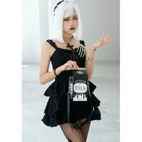 Women's Medium Pu Leather Milk Carton Streetwear Magnetic Buckle Box Bag main image 1