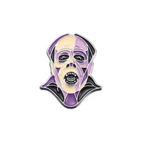 Cartoon Style Cowboy Style Demon Mask Alloy Stamping Stoving Varnish Plating Unisex Brooches sku image 5