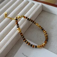 Japanese Style Geometric Natural Stone Freshwater Pearl Necklace In Bulk sku image 26