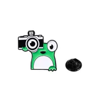 Cartoon Style Cute Frog Alloy Stamping Stoving Varnish Plating Unisex Brooches sku image 42