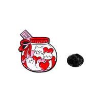Cute Simple Style Animal Cartoon Character Alloy Stamping Stoving Varnish Plating Unisex Brooches sku image 9