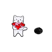 Cute Simple Style Animal Cartoon Character Alloy Stamping Stoving Varnish Plating Unisex Brooches sku image 8