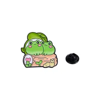 Cartoon Style Cute Frog Alloy Stamping Stoving Varnish Plating Unisex Brooches sku image 76