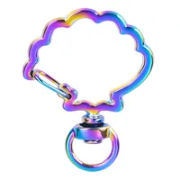 Cute Star Moon Heart Shape Alloy Plating Unisex Bag Pendant Keychain main image 2