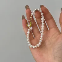 Simple Style Flower Freshwater Pearl Women's Necklace main image 5