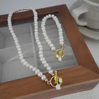 Simple Style Flower Freshwater Pearl Women's Necklace main image 4