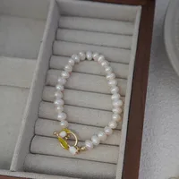 Simple Style Flower Freshwater Pearl Women's Necklace sku image 2