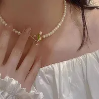 Simple Style Flower Freshwater Pearl Women's Necklace main image 3
