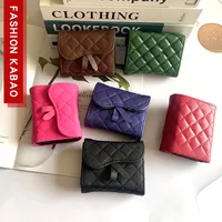 Unisex Solid Color Pu Leather Hidden Buckle Card Holders main image 4