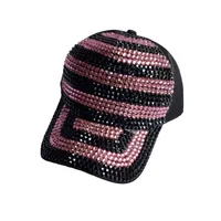Women's Basic Color Block Wide Eaves Baseball Cap main image 5