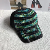 Women's Basic Color Block Wide Eaves Baseball Cap sku image 5