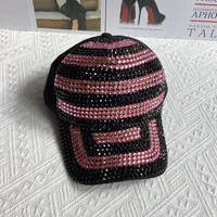 Women's Basic Color Block Wide Eaves Baseball Cap sku image 7