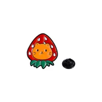 Cartoon Style Cute Streetwear Cartoon Frog Alloy Stamping Stoving Varnish Plating Unisex Brooches sku image 41