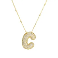 Wholesale Jewelry Simple Style Letter 304 Stainless Steel Pendant Necklace sku image 2