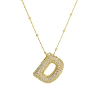 Wholesale Jewelry Simple Style Letter 304 Stainless Steel Pendant Necklace sku image 5