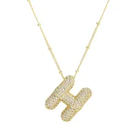 Wholesale Jewelry Simple Style Letter 304 Stainless Steel Pendant Necklace sku image 22