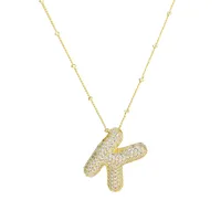Wholesale Jewelry Simple Style Letter 304 Stainless Steel Pendant Necklace sku image 8