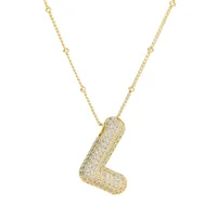 Wholesale Jewelry Simple Style Letter 304 Stainless Steel Pendant Necklace sku image 9