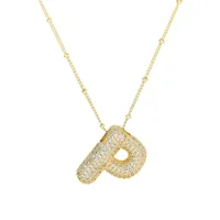 Wholesale Jewelry Simple Style Letter 304 Stainless Steel Pendant Necklace sku image 12