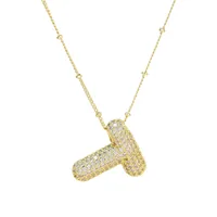 Wholesale Jewelry Simple Style Letter 304 Stainless Steel Pendant Necklace sku image 14