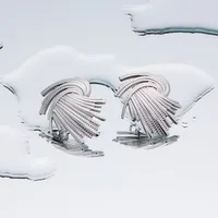 1 Pair Simple Style Geometric Plating Titanium Steel 18K Gold Plated Ear Studs sku image 15