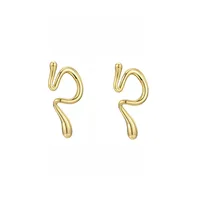 1 Pair Casual Simple Style Geometric Plating Copper Ear Cuffs main image 3