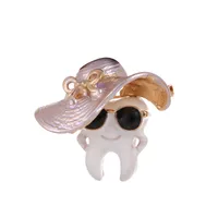 Cute Classic Style Guitar Teeth Cat Alloy Enamel Inlay Rhinestones Unisex Corsage Brooches Collar Pin sku image 16