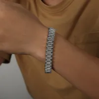 Simple Style Color Block Titanium Steel Plating Unisex Bracelets sku image 4