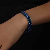 Simple Style Color Block Titanium Steel Plating Unisex Bracelets sku image 11