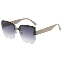 Streetwear Geometric Pc Square Half Frame Glasses main image 4