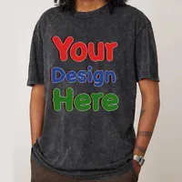 Men's Solid Color Streetwear Round Neck Short Sleeve Loose Men's T-shirt main image 1