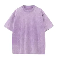 Men's Solid Color Streetwear Round Neck Short Sleeve Loose Men's T-shirt main image 4