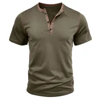 Men's Solid Color Simple Style Round Neck Short Sleeve Regular Fit Men's T-shirt main image 4