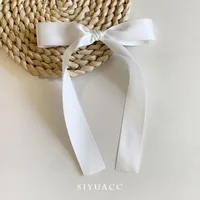 Women's Sweet Bow Knot Cloth Hair Clip sku image 1