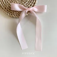 Women's Sweet Bow Knot Cloth Hair Clip sku image 3