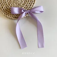 Women's Sweet Bow Knot Cloth Hair Clip sku image 4