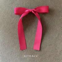 Women's Sweet Bow Knot Cloth Hair Clip sku image 7