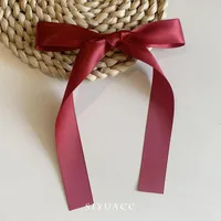 Women's Sweet Bow Knot Cloth Hair Clip sku image 6